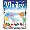 Vlajky světa - Kniha samolepek a obří plakát s mapou světa
