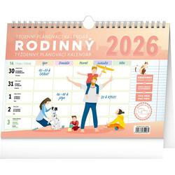 Kalendář 2026 Rodinný,...