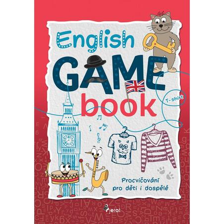 English GAME book červený