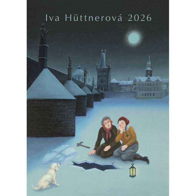 Kalendář 2026 Iva Hüttnerová - nástěnný