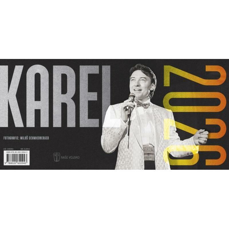 Kalendář 2026 Karel Gott, stolní