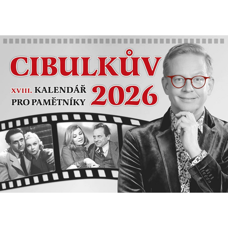 Cibulkův kalendář pro pamětníky 2026: V pořadí už 18. Cibulkův kalendář pro pamětníky