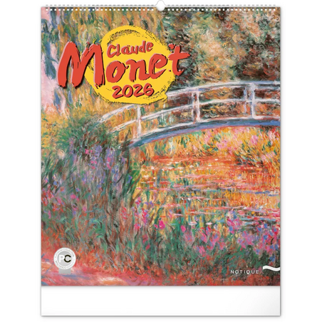 Nástěnný kalendář Claude Monet 2026