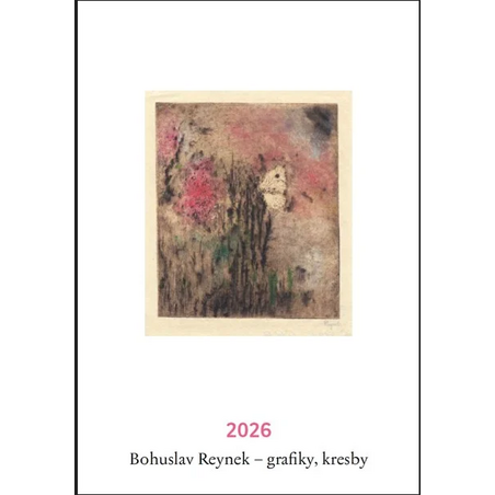 Bohuslav Reynek grafiky, kresby 2026 - nástěnný kalendář