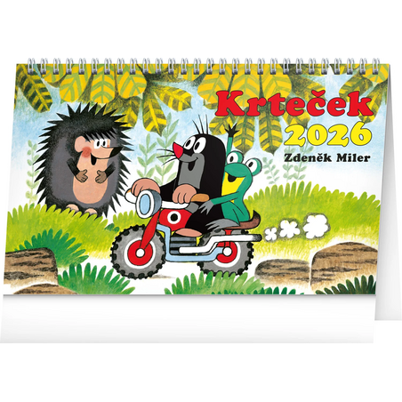 Krteček 2026 - stolní kalendář