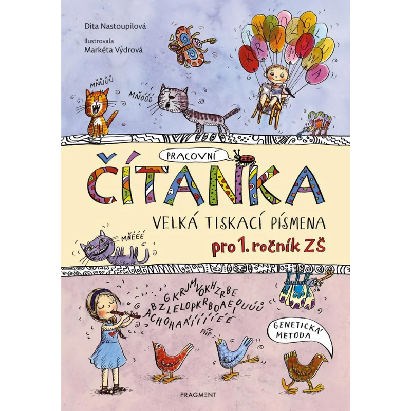 ČÍTANKA  - VELKÁ TISKACÍ PÍSMENA