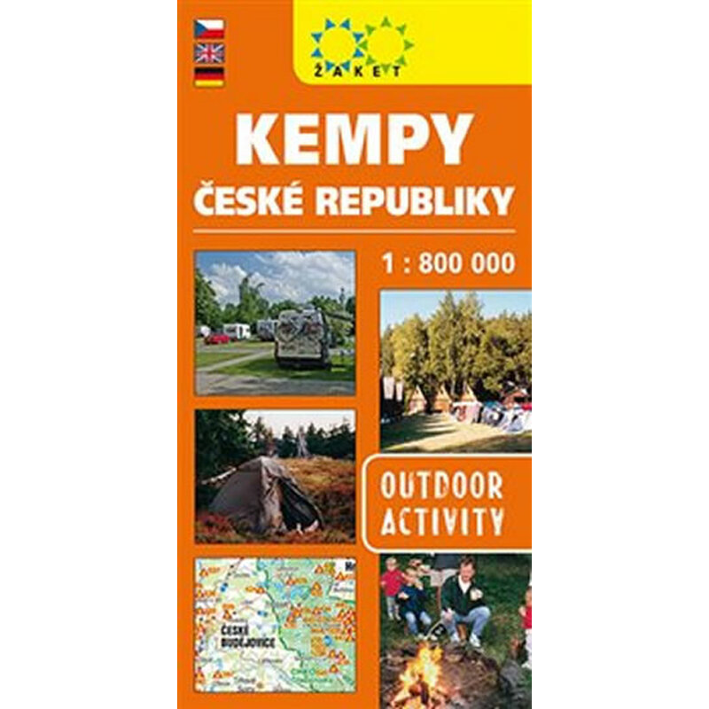 Kempy České republiky 1:800 000: Outdoor aktivity