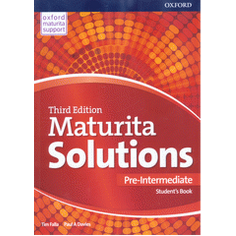 Maturita Solutions Pre-Intermediate Student´s Book 3rd (CZEch Edition)