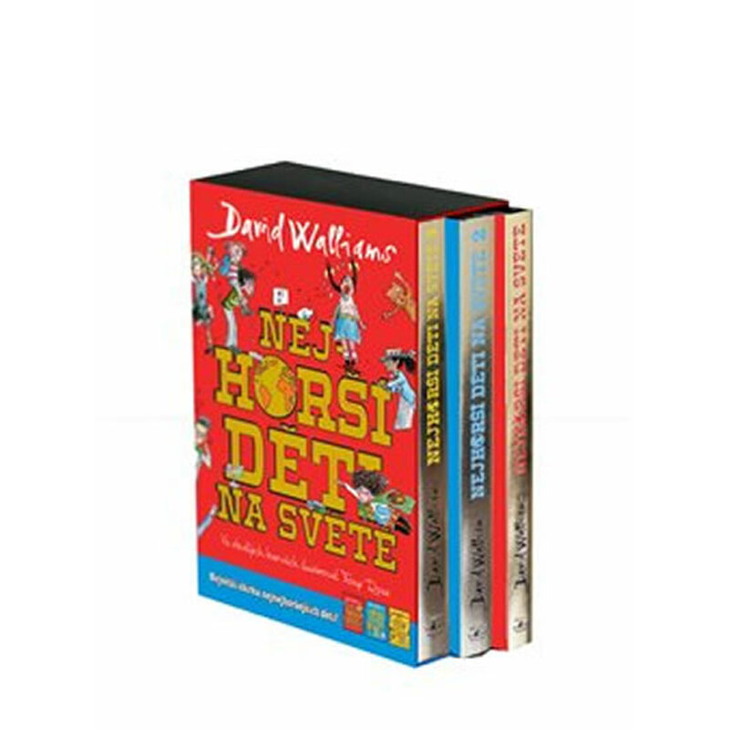 Nejhorší děti na světě - BOX 3 knihy