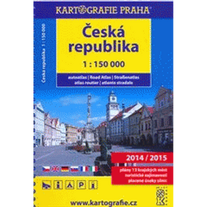 Čr (ka) autoatlas 1:150 2014/15